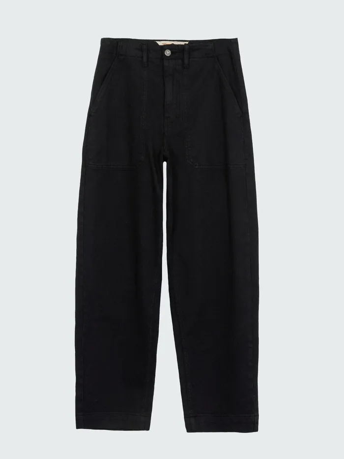 Finisterre Pants Women Yarrel Canvas Pant Black