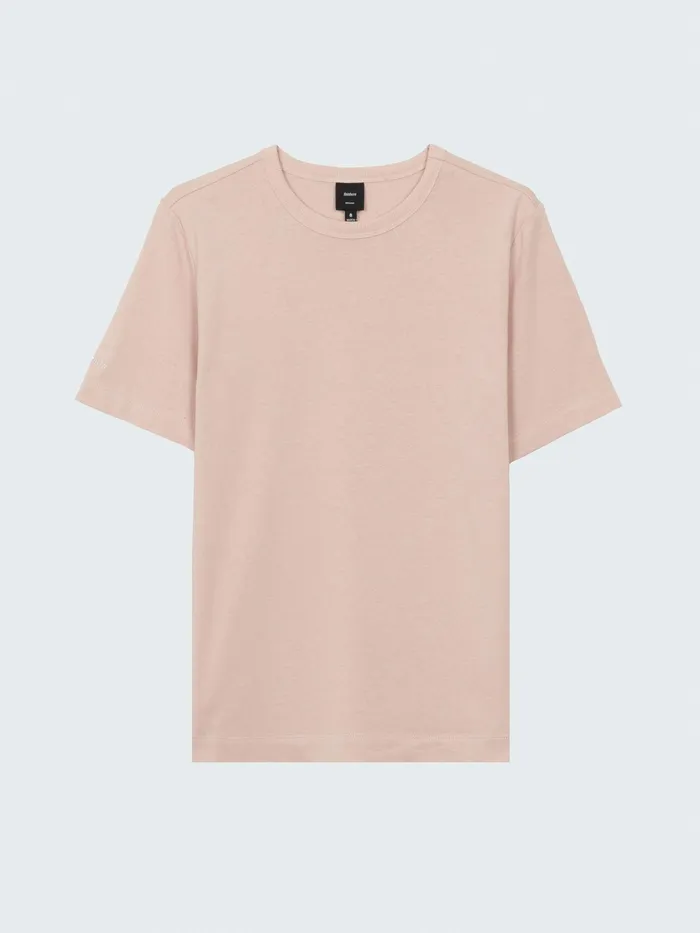 Finisterre Tops and TShirts Women Recycled Orca TShirt Pink Smoke