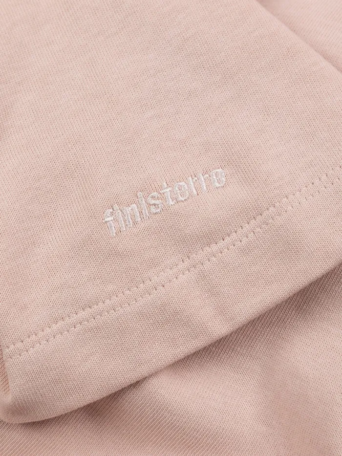 Finisterre Tops and TShirts Women Recycled Orca TShirt Pink Smoke