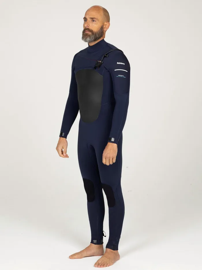 Finisterre Wetsuits Men Nieuwland 4535mm Yulex Chest Zip Wetsuit Ink