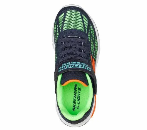 FlexGlow Elite 8211 Vorlo Navy Multi Kids SKECHERS Big Kids UK Sizes 36