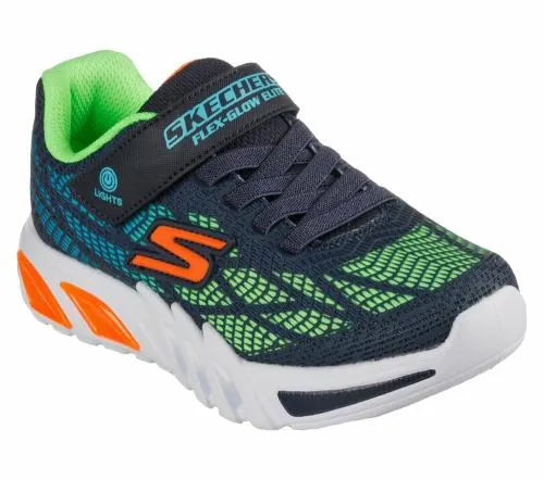 FlexGlow Elite 8211 Vorlo Navy Multi Kids SKECHERS Big Kids UK Sizes 36