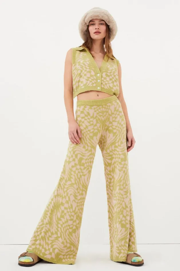For Love and Lemons Knitwear Simone Top Green 8211 Women For Love and Lemons Knitwear Simone Top Green 8211 Women