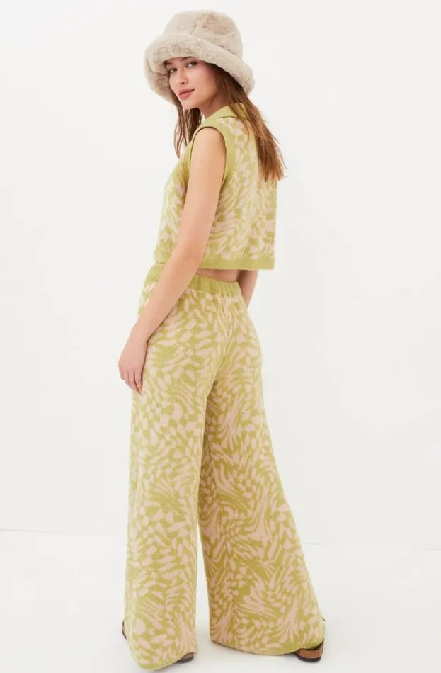 For Love and Lemons Knitwear Simone Top Green 8211 Women For Love and Lemons Knitwear Simone Top Green 8211 Women