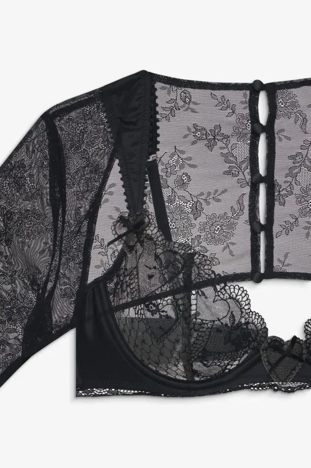 For Love and Lemons Lingerie Brie Underwire Bra Black 8211 Women For Love and Lemons Lingerie Brie Underwire Bra Black 8211 Women