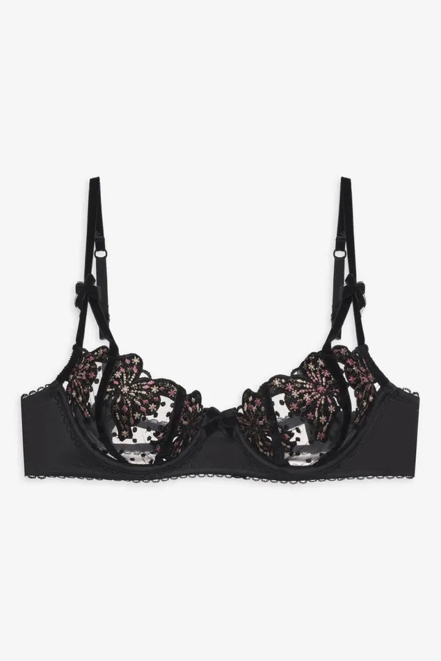 For Love and Lemons Lingerie Caprice Underwire Bra Black 8211 Women For Love and Lemons Lingerie Caprice Underwire Bra Black 8211 Women
