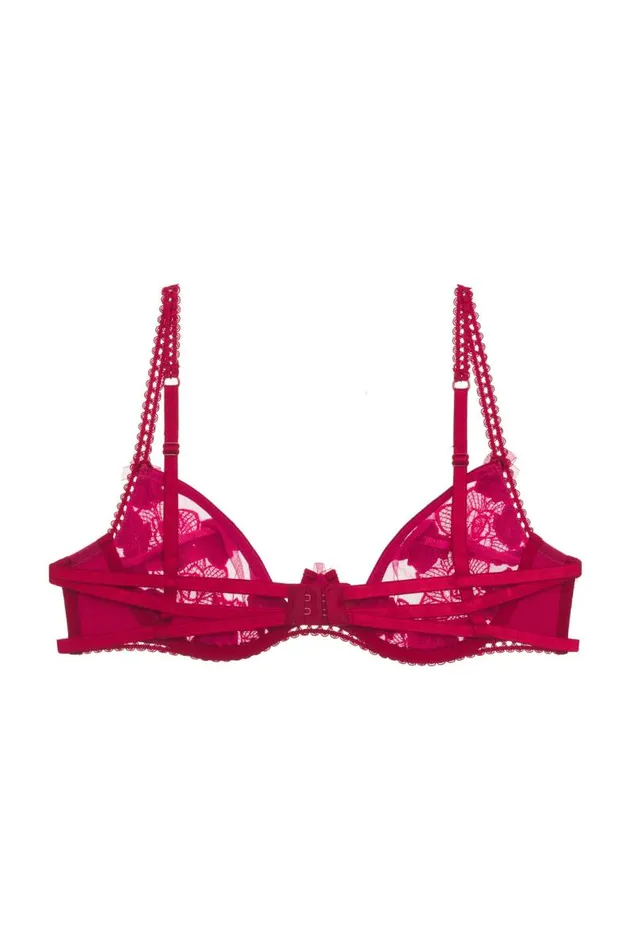 For Love and Lemons Lingerie Clara Underwire Bra Red 8211 Women For Love and Lemons Lingerie Clara Underwire Bra Red 8211 Women