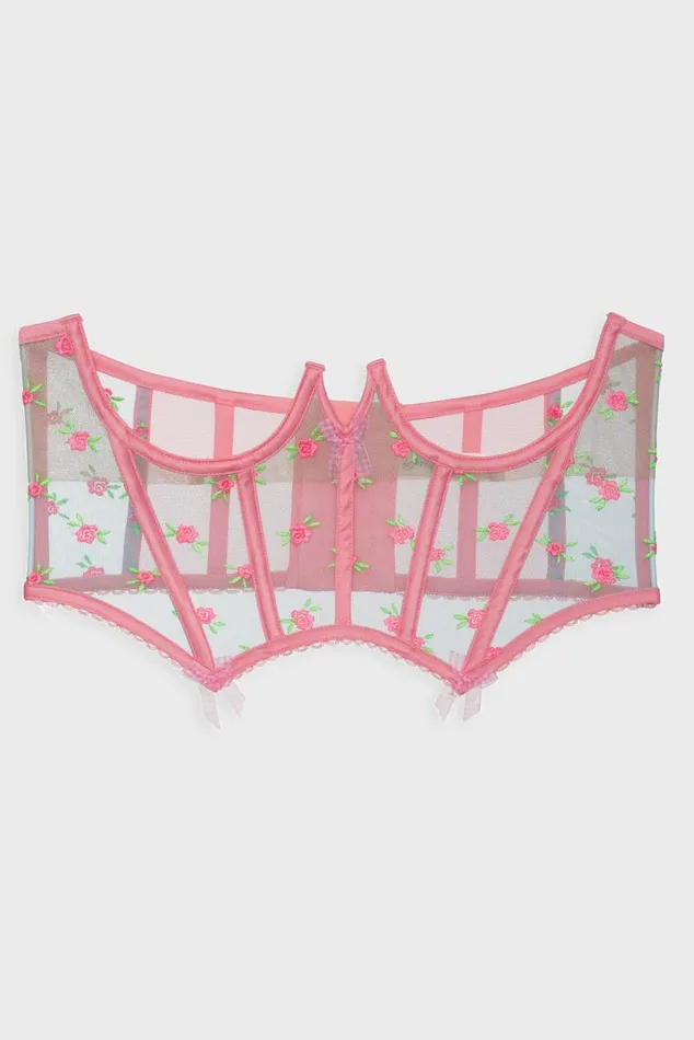 For Love and Lemons Lingerie Garden Party Corset Multi 8211 Women For Love and Lemons Lingerie Garden Party Corset Multi 8211 Women