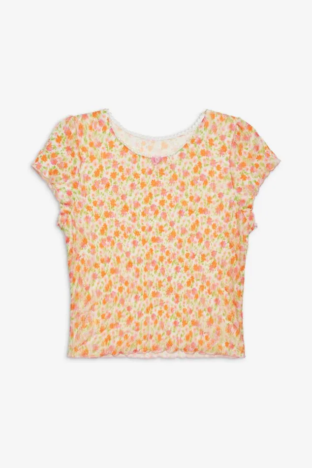 For Love and Lemons Lingerie Giselle Baby Tee Multi 8211 Women For Love and Lemons Lingerie Giselle Baby Tee Multi 8211 Women