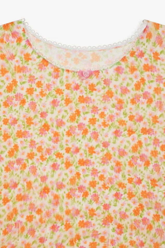 For Love and Lemons Lingerie Giselle Baby Tee Multi 8211 Women For Love and Lemons Lingerie Giselle Baby Tee Multi 8211 Women