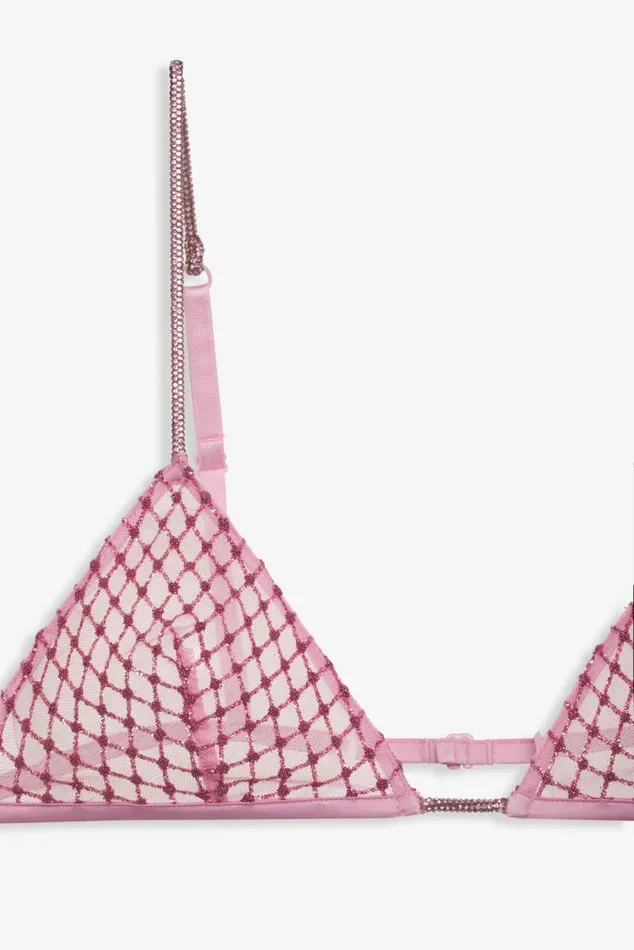 For Love and Lemons Lingerie Glitter Bralette Pink 8211 Women For Love and Lemons Lingerie Glitter Bralette Pink 8211 Women