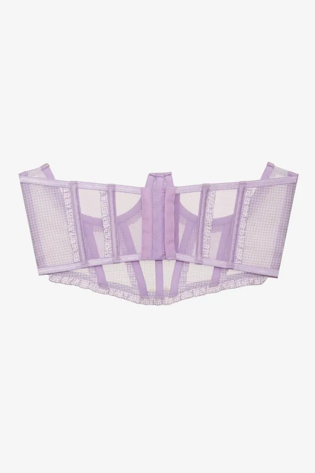 For Love and Lemons Lingerie Heart Wreath Corset Purple 8211 Women For Love and Lemons Lingerie Heart Wreath Corset Purple 8211 Women