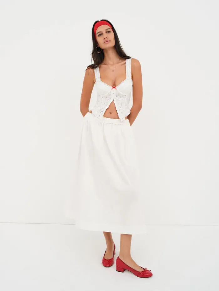 For Love and Lemons Lingerie Martha Bustier White 8211 Women For Love and Lemons Lingerie Martha Bustier White 8211 Women