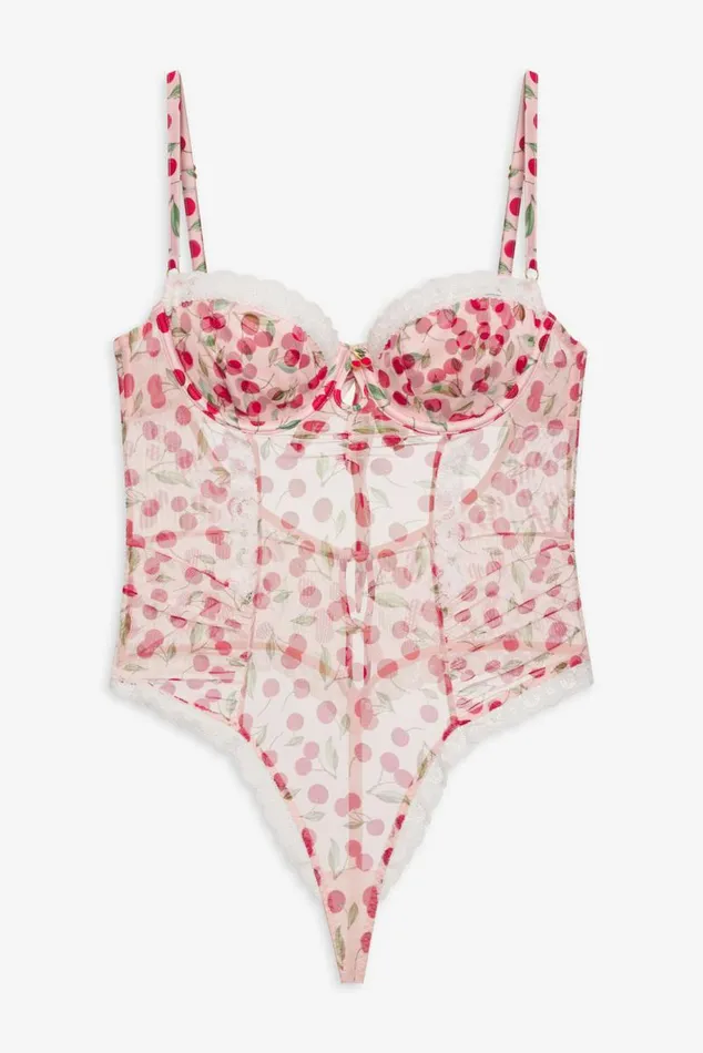 For Love and Lemons Lingerie Perrie Teddy Pink 8211 Women For Love and Lemons Lingerie Perrie Teddy Pink 8211 Women