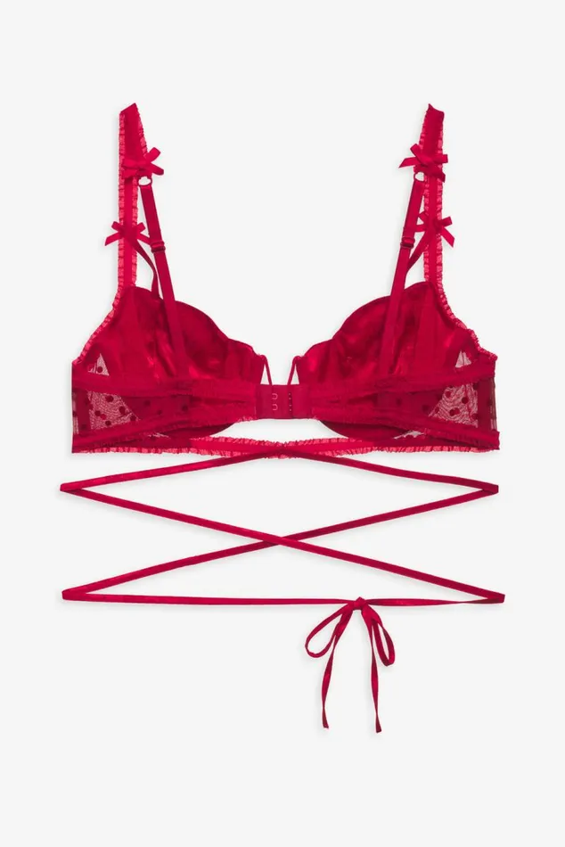For Love and Lemons Lingerie Velma Underwire Bra Red 8211 Women For Love and Lemons Lingerie Velma Underwire Bra Red 8211 Women