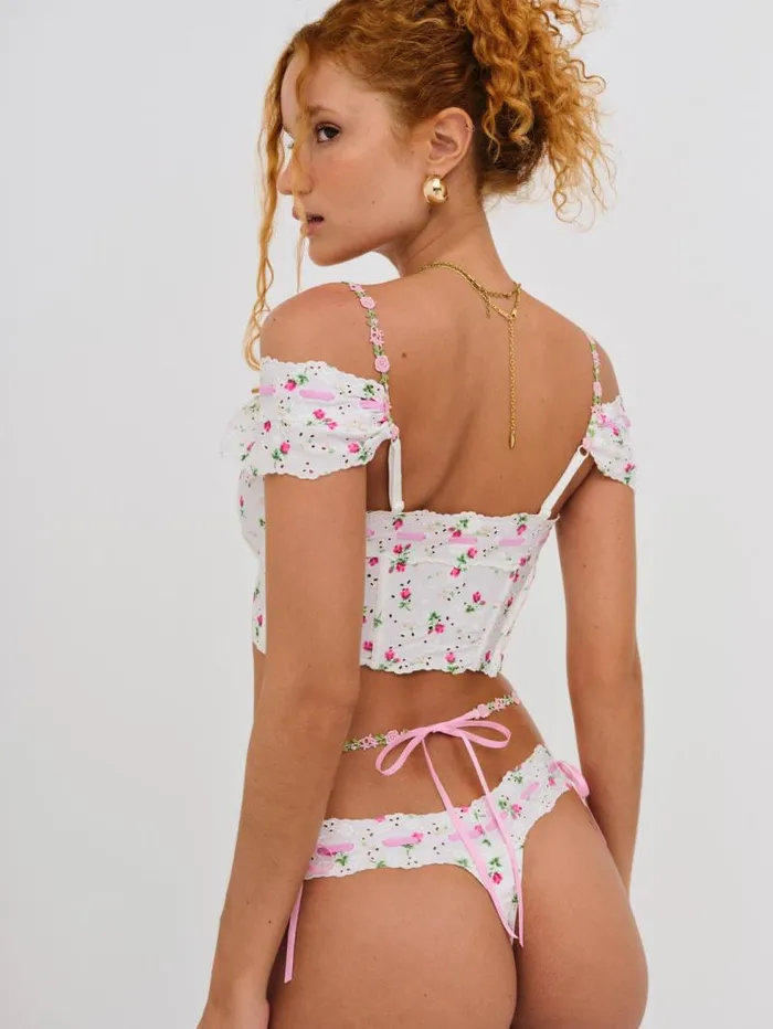 For Love and Lemons Lingerie Xander Bustier White 8211 Women For Love and Lemons Lingerie Xander Bustier White 8211 Women