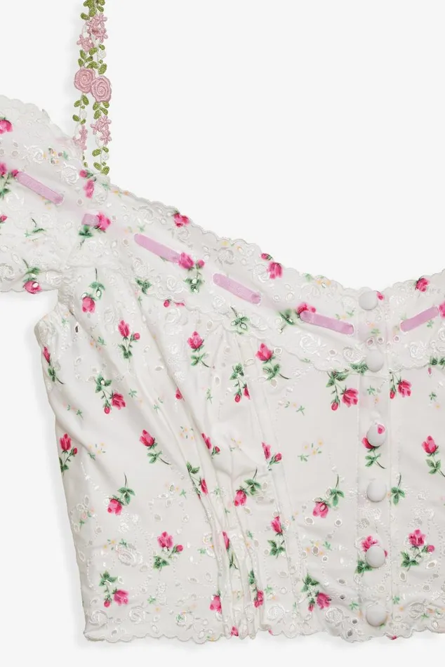 For Love and Lemons Lingerie Xander Bustier White 8211 Women For Love and Lemons Lingerie Xander Bustier White 8211 Women