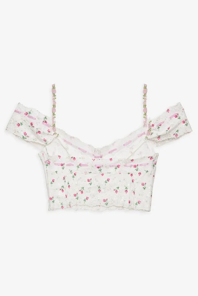 For Love and Lemons Lingerie Xander Bustier White 8211 Women For Love and Lemons Lingerie Xander Bustier White 8211 Women