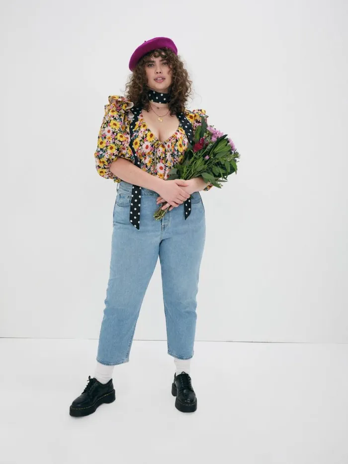 For Love and Lemons Tops Glenn Crop Top Yellow 8211 Women For Love and Lemons Tops Glenn Crop Top Yellow 8211 Women