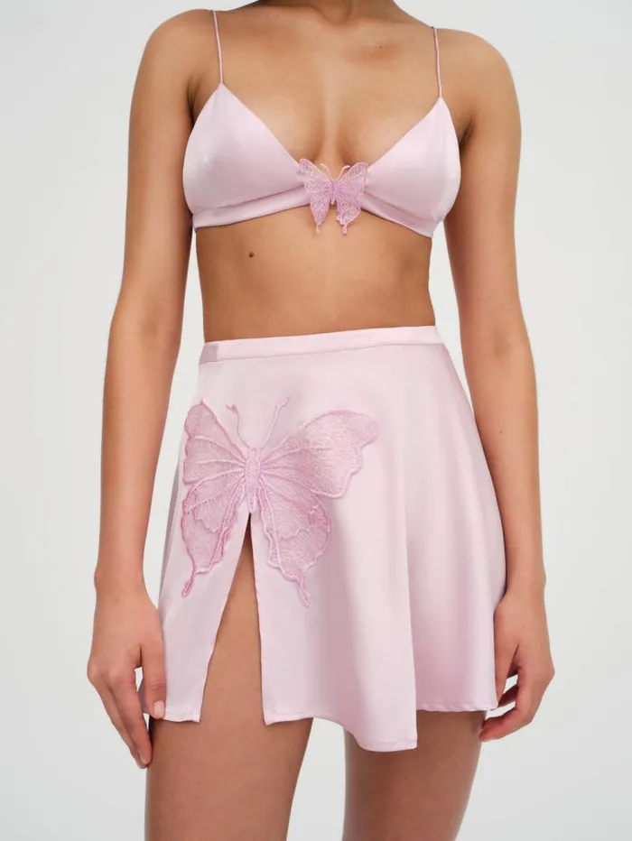 For Love and Lemons Tops Truette Bralette Top Pink 8211 Women For Love and Lemons Tops Truette Bralette Top Pink 8211 Women