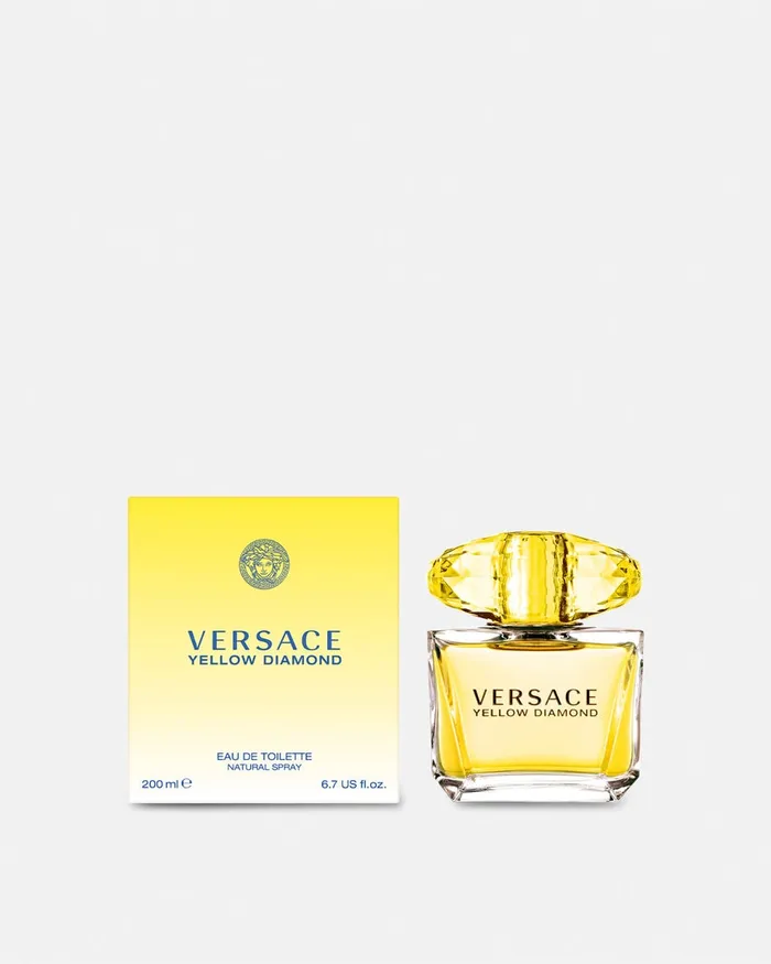 Fragrances and Body Care Women Versace Yellow Diamond Edt 200 Ml Yellow