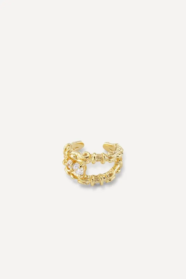 FrankaSilver Ear Cuff Shoes and Accessories Baandsh Jewelry