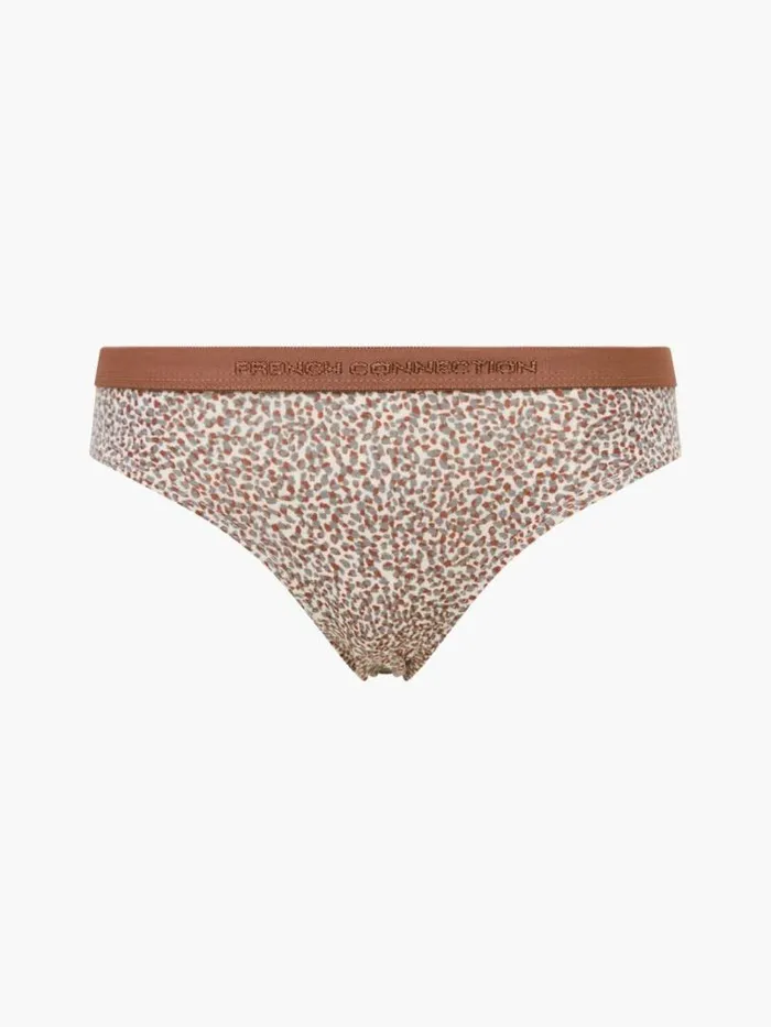 French Connection 3 Pack Connection Briefs Cadie Printcadie Printcadie Prnit Women Underwear and Socks