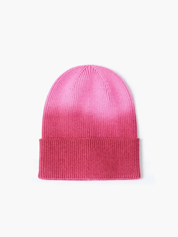 French Connection Kezia Ombre Beanie Pink Women Hats