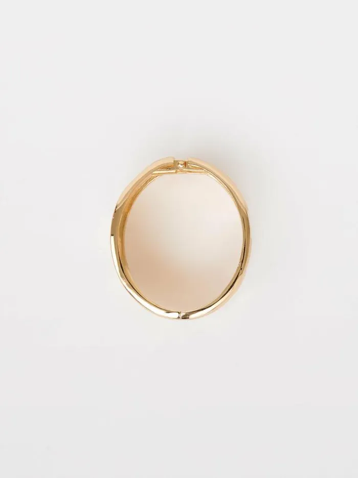 French Connection Molten Metal Bracelet Gold Women Jewellery