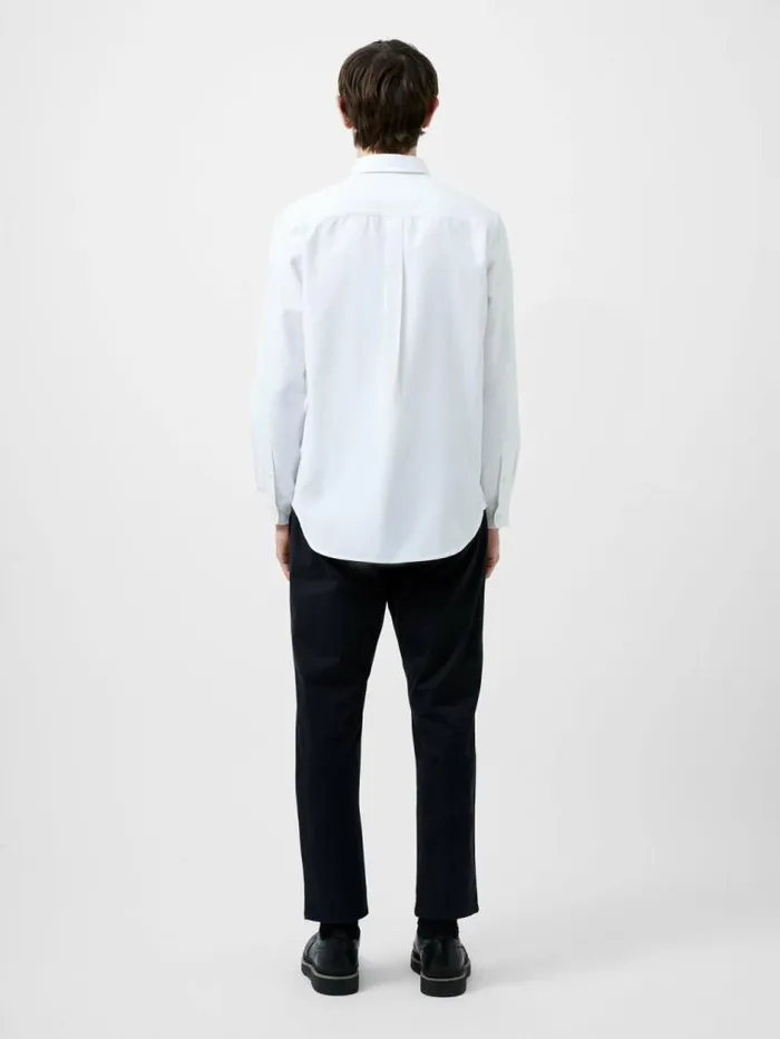 French Connection Regular Fit Twill Shirt White Men Shirts