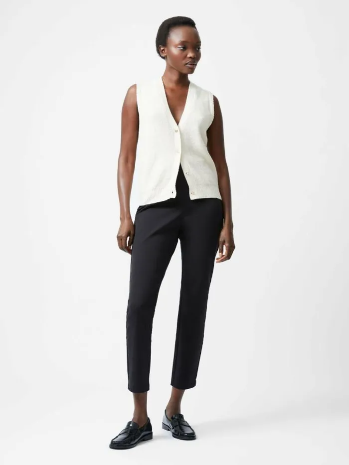 French Connection Street Twill Skinny Trousers Black Women Trousers