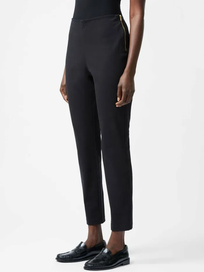 French Connection Street Twill Skinny Trousers Black Women Trousers