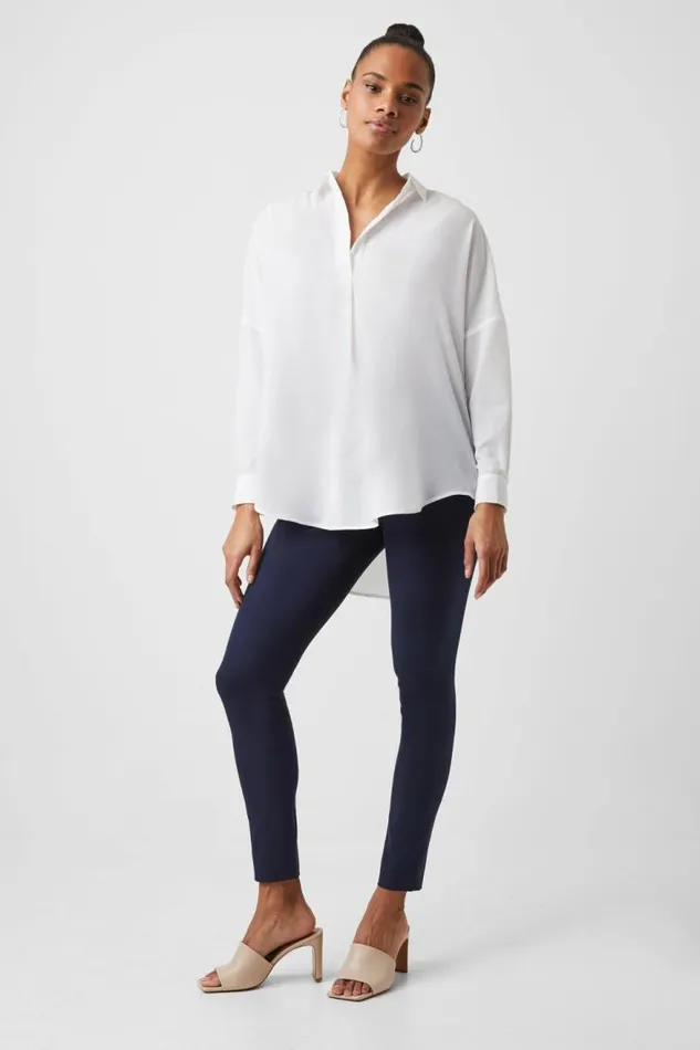 French Connection Street Twill Skinny Trousers Nocturnal Women Trousers