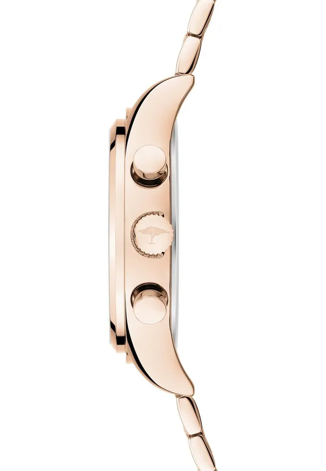 FYNCHHATTON Armand Clock Made Of Stainless Steel Rose Gold Rose Gold Women Watch FYNCHHATTON Armand Clock Made Of Stainless Steel Rose Gold Rose Gold Women Watch