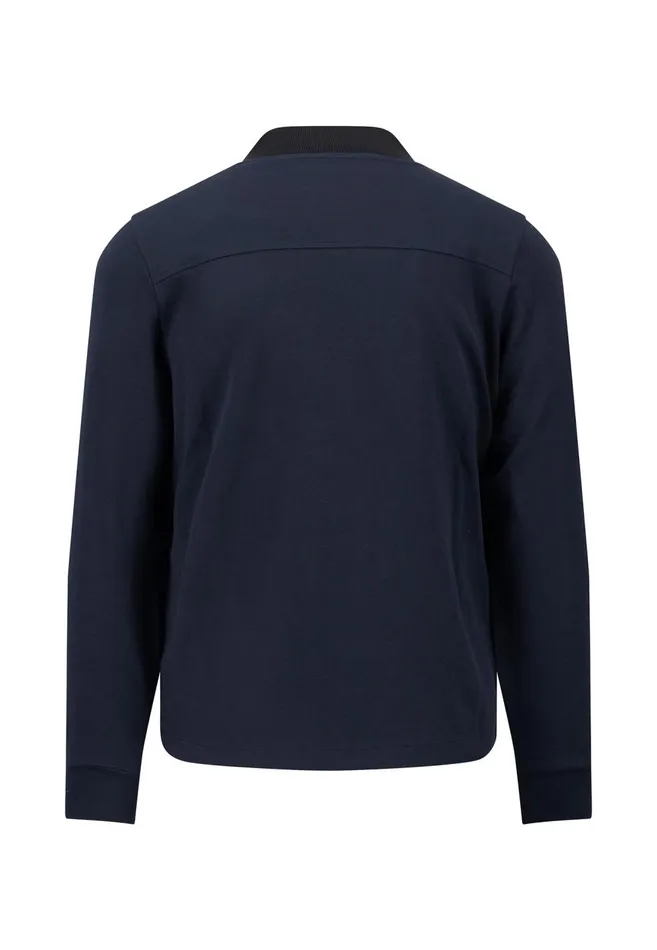 FYNCHHATTON Hybrid Jacket With Button Pockets Navy Men Cardigan
