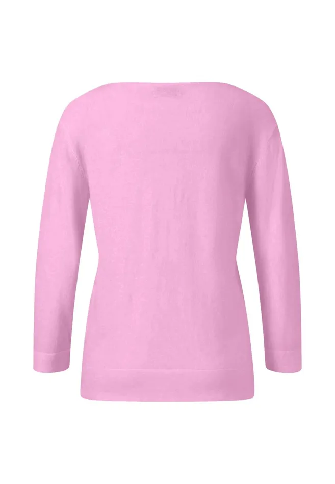 FYNCHHATTON Light Knitting Sweater Made Of Cottonsilk Mix Milkfondant Pinkbright Apricotblack Women Sweater FYNCHHATTON Light Knitting Sweater Made Of Cottonsilk Mix Milkfondant Pinkbright Apricotblack Women Sweater