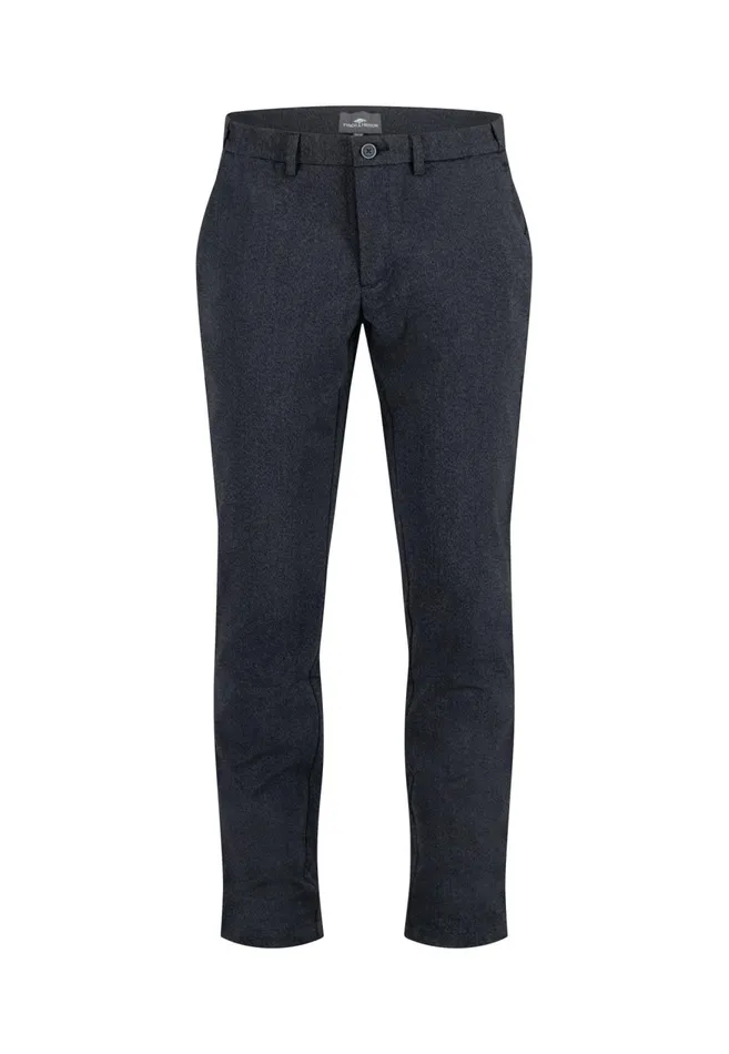 FYNCHHATTON Loose Tightening Pants In CasualFit Charcoal Men Sale