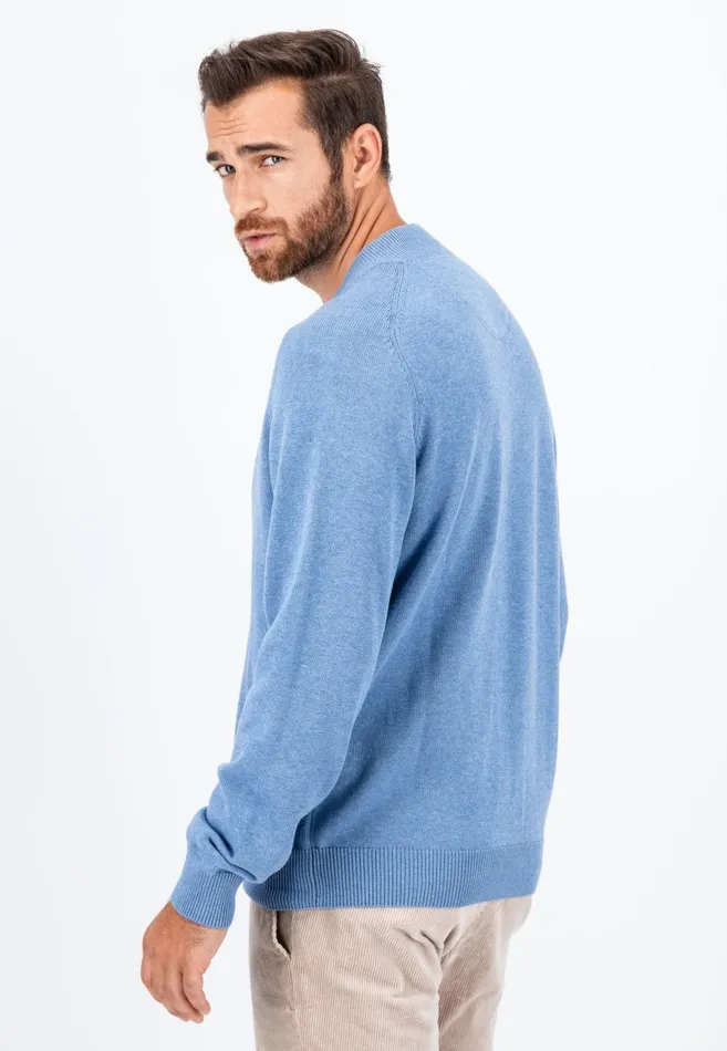 FYNCHHATTON Parting Jacket Made Of 100 Cotton Navyhazelruby Reddark Emeraldcloud Blueblack Men Cardigan