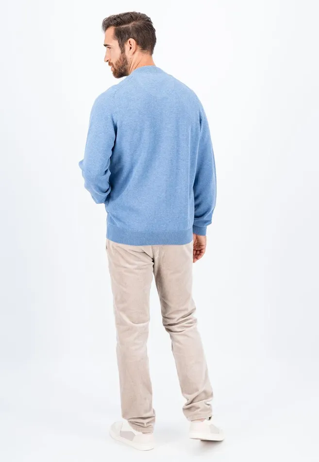FYNCHHATTON Parting Jacket Made Of 100 Cotton Navyhazelruby Reddark Emeraldcloud Blueblack Men Cardigan