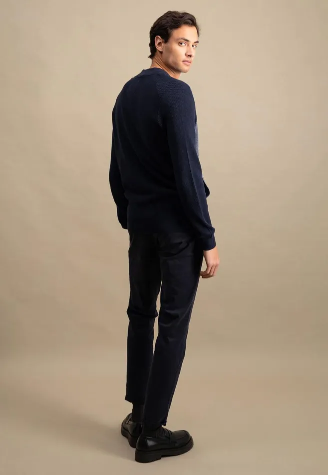 FYNCHHATTON Parting Jacket Made Of Cotton In Twocolor Dark Khakinavy Men Sale