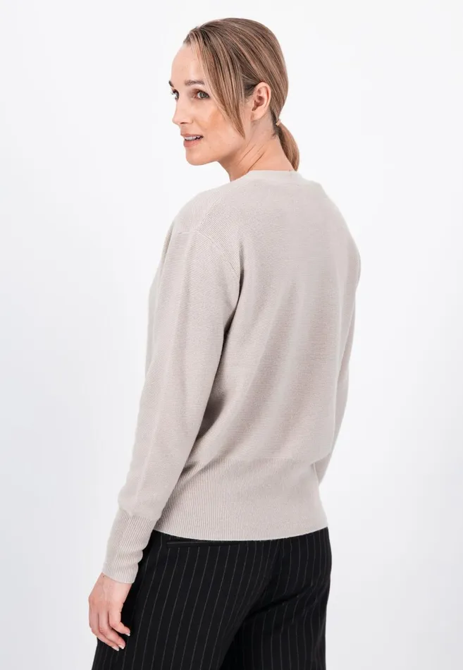 FYNCHHATTON Parting Jacket Made Of Wool Mix With Buttons Blackroyal Bluewinter Beige Women Cardigan