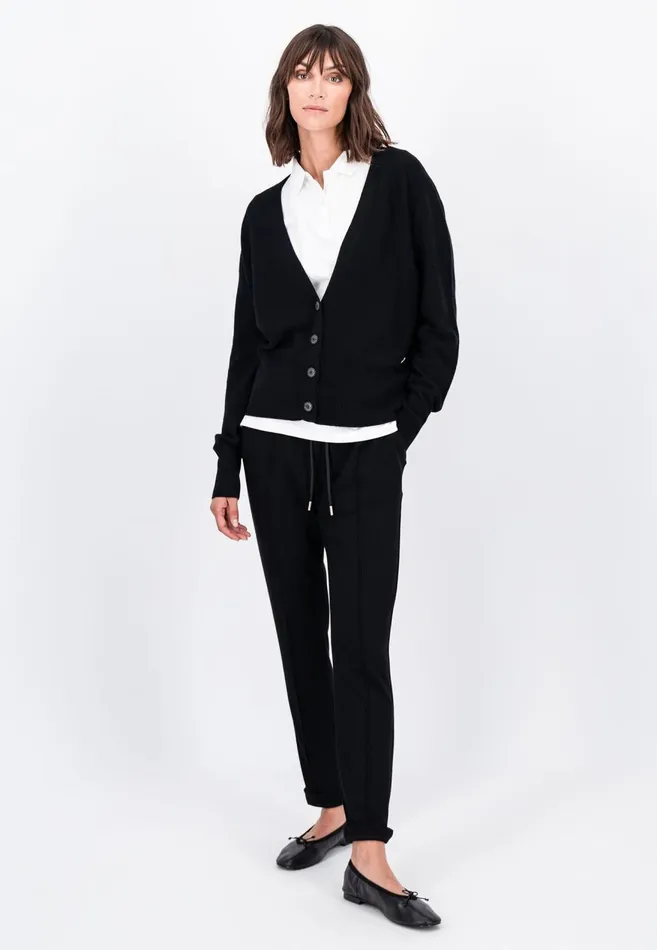 FYNCHHATTON Parting Jacket Made Of Wool Mix With Buttons Blackroyal Bluewinter Beige Women Cardigan