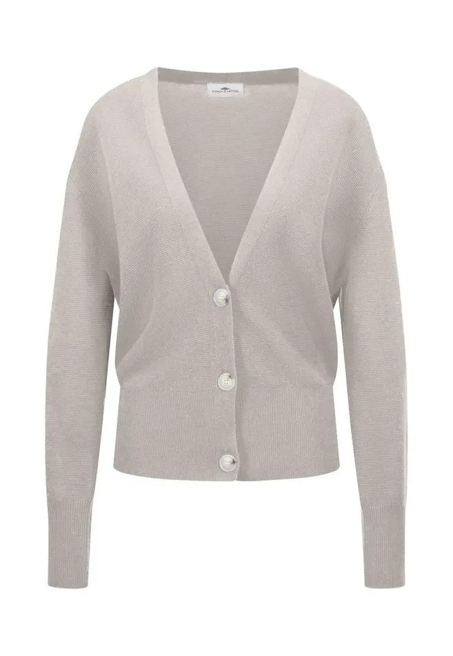 FYNCHHATTON Parting Jacket Made Of Wool Mix With Buttons Blackroyal Bluewinter Beige Women Cardigan
