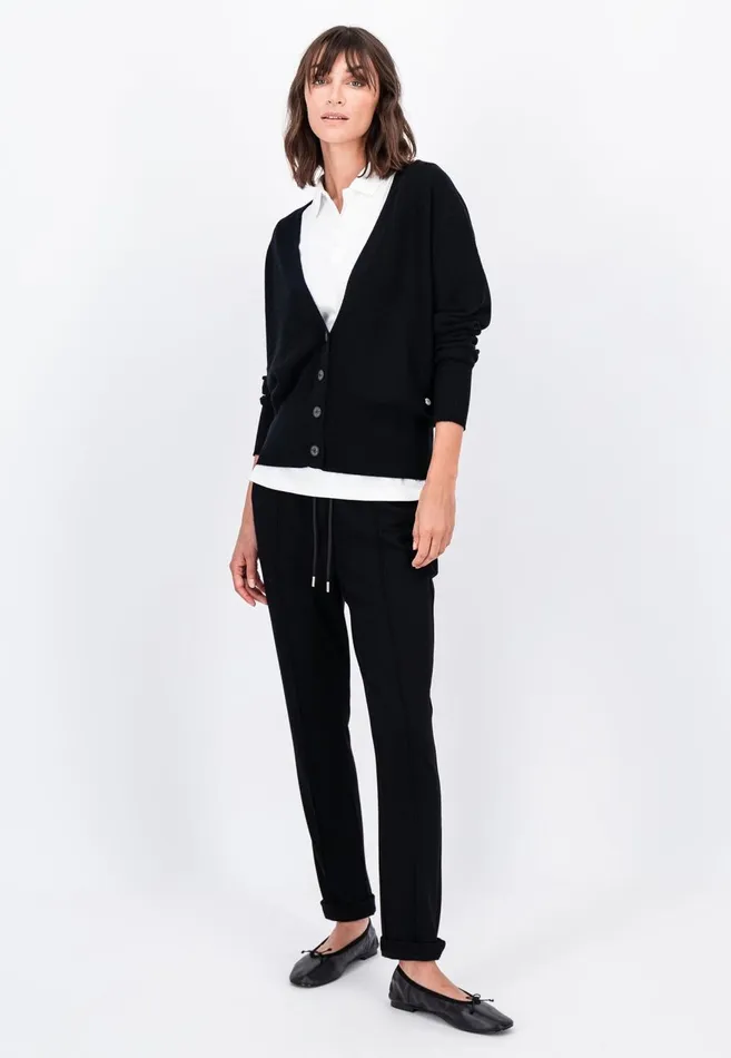 FYNCHHATTON Parting Jacket Made Of Wool Mix With Buttons Blackroyal Bluewinter Beige Women Cardigan
