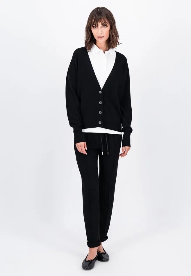 FYNCHHATTON Parting Jacket Made Of Wool Mix With Buttons Blackroyal Bluewinter Beige Women Cardigan
