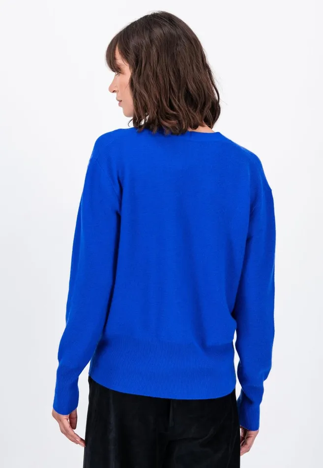 FYNCHHATTON Parting Jacket Made Of Wool Mix With Buttons Blackroyal Bluewinter Beige Women Cardigan