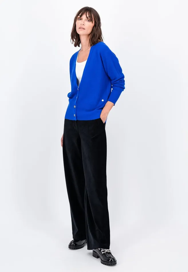 FYNCHHATTON Parting Jacket Made Of Wool Mix With Buttons Blackroyal Bluewinter Beige Women Cardigan