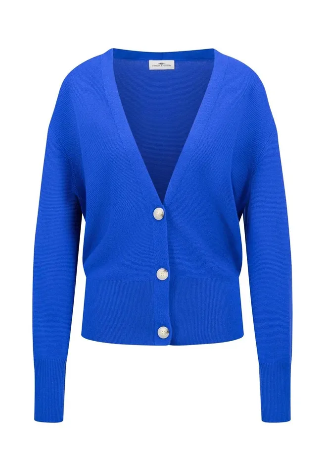 FYNCHHATTON Parting Jacket Made Of Wool Mix With Buttons Blackroyal Bluewinter Beige Women Cardigan