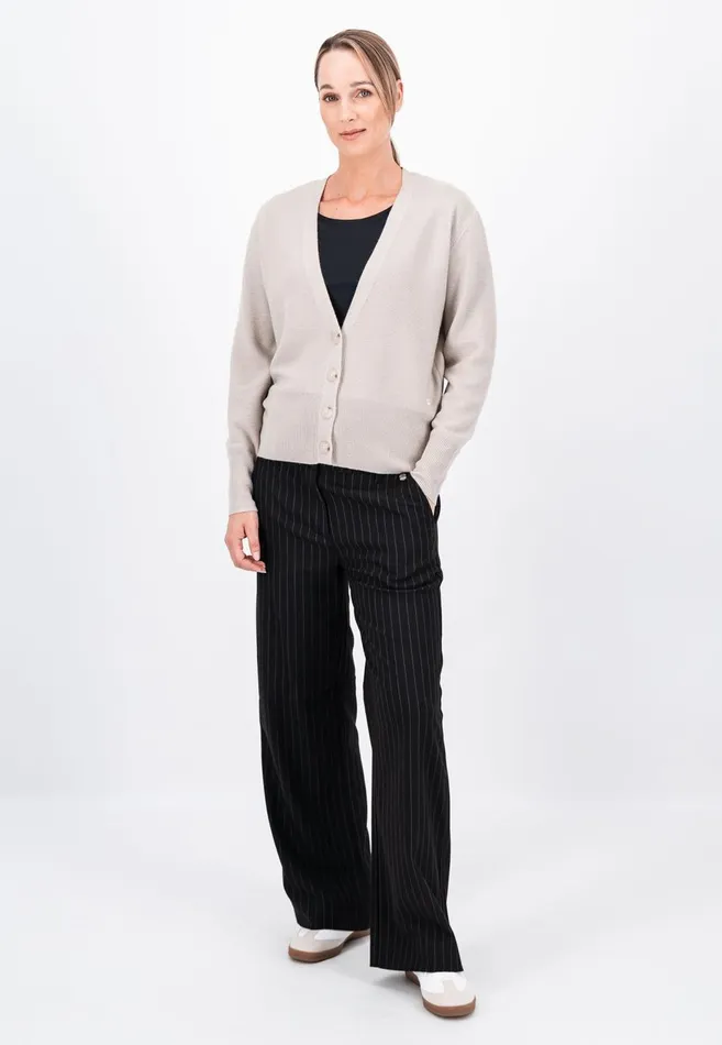 FYNCHHATTON Parting Jacket Made Of Wool Mix With Buttons Blackroyal Bluewinter Beige Women Cardigan