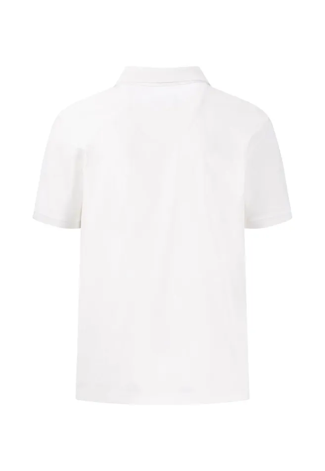 FYNCHHATTON Polo Shirt Made Of Cotton With A Subtle Logodail Navywhiteasphaltblack Men Polo Shirt